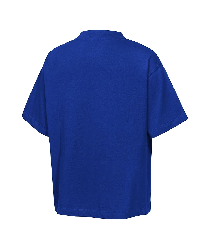 Outerstuff Big Boys and Girls Royal New York Mets Premium World Class T-Shirt