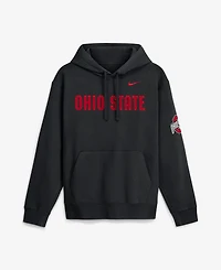 Nike Men's Black Ohio State Buckeyes 2026 Sideline Club Fleece Hoodie