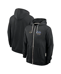 Jordan Men's Black Ucla Bruins 2026 Sideline Standard Issue Dri-fit Full-Zip Hoodie