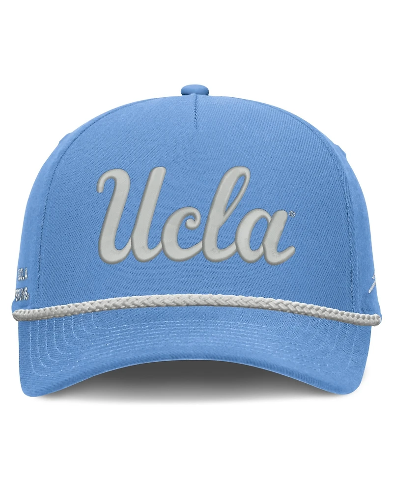Jordan Men's and Women's Light Blue Ucla Bruins Rope Rise Adjustable Hat