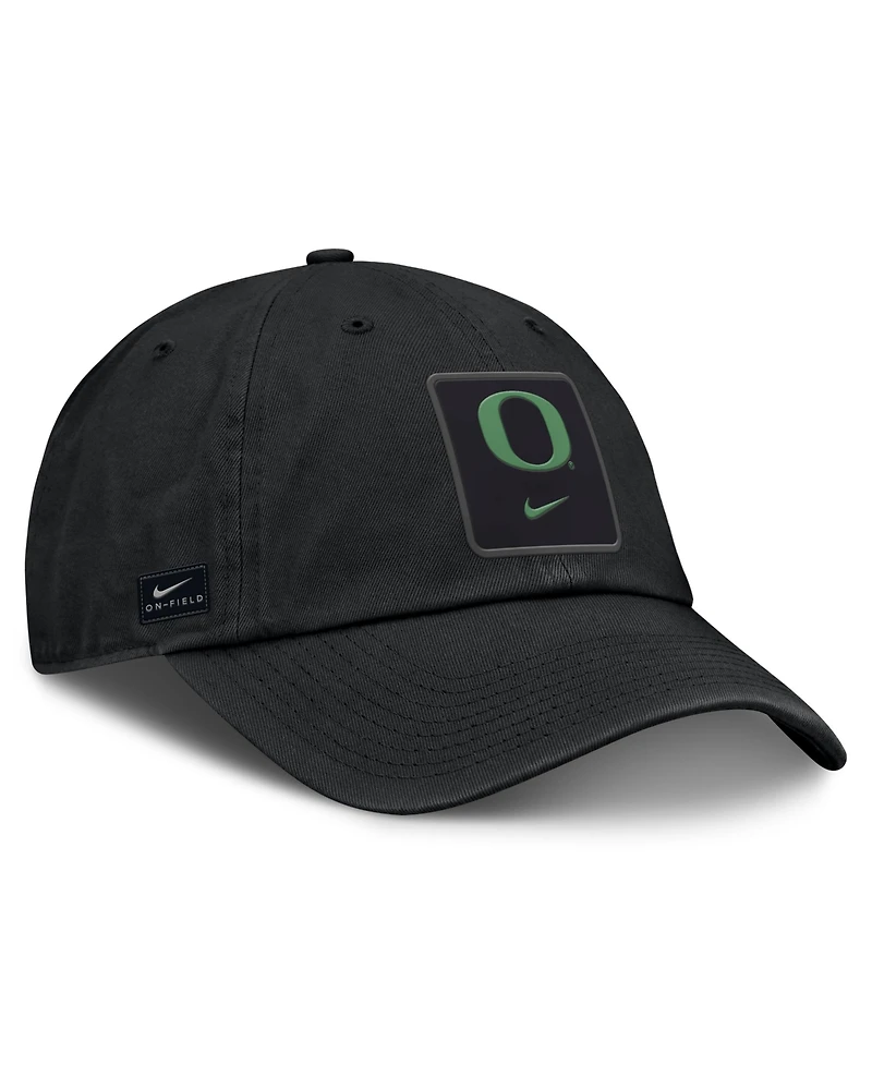 Nike Men's and Women's Black Oregon Ducks 2026 Sideline Club Adjustable Hat
