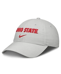 Nike Men's and Women's Gray Ohio State Buckeyes On-Field Gameday Adjustable Club Hat