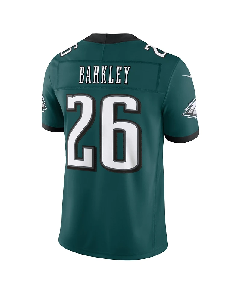 Nike Men's Saquon Barkley Midnight Green Philadelphia Eagles Vapor F.u.s.e. Stitched Limited Jersey
