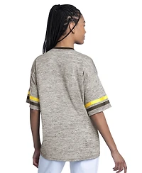 G-iii 4Her by Carl Banks Women's Brown San Diego Padres Off-Season Oversized Top