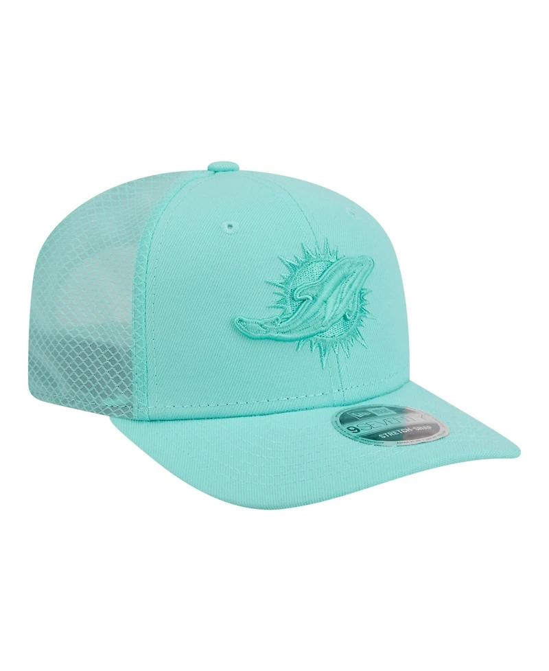 New Era Men's Mint Miami Dolphins Color Pack 9SEVENTY Adjustable Hat