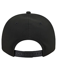 New Era Men's Black Chicago White Sox Motion A-Frame 9FIFTY Snapback Hat