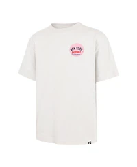 '47 Brand Men's and Women's Cream New York Yankees Turnpike Chuck Foundation T-Shirt