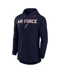 Nike Men's Navy Air Force Falcons Freedom 250 Hooded Long Sleeve T-Shirt