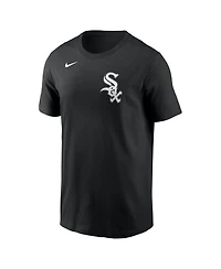 Nike Men's Andrew Benintendi Black Chicago White Sox Name Number T-Shirt