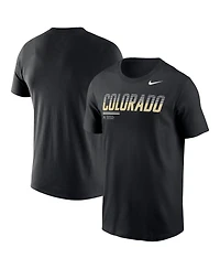 Nike Men's Black Colorado Buffaloes 2026 Sideline Wordmark Legend Dri-fit T-Shirt