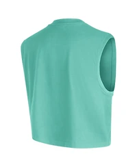 Nike Women's Mint New York Liberty 2026 Authentic On-Court Sleeveless Cropped T-Shirt