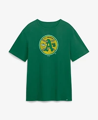Fanatics Men's Kelly Green Oakland Athletics Logo Legacy T-Shirt