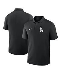 Nike Men's Black Los Angeles Dodgers Dri-fit Victory Polo Shirt
