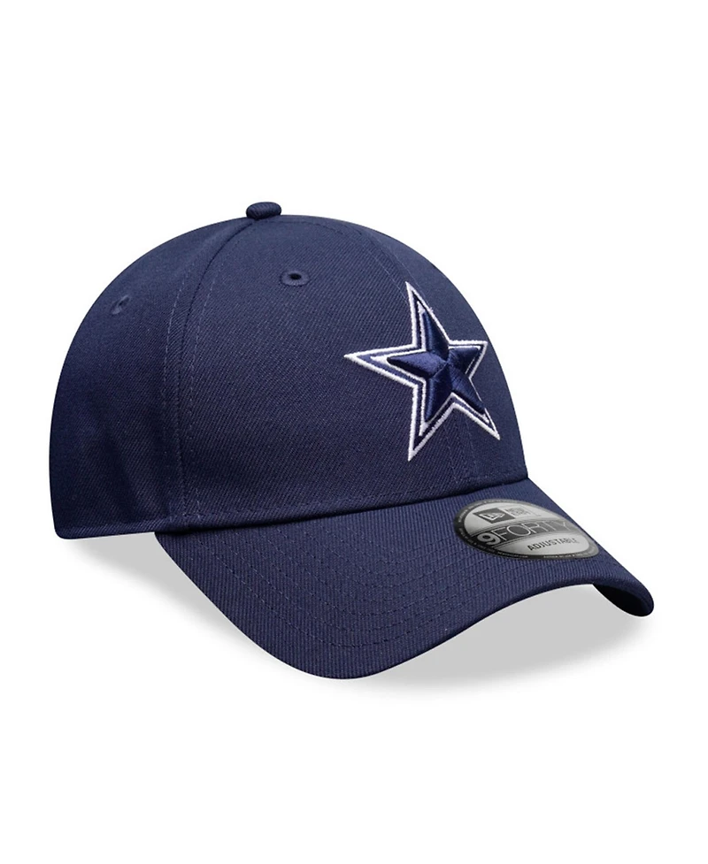 New Era Men's Navy Dallas Cowboys Core Team 9FORTY Adjustable Hat