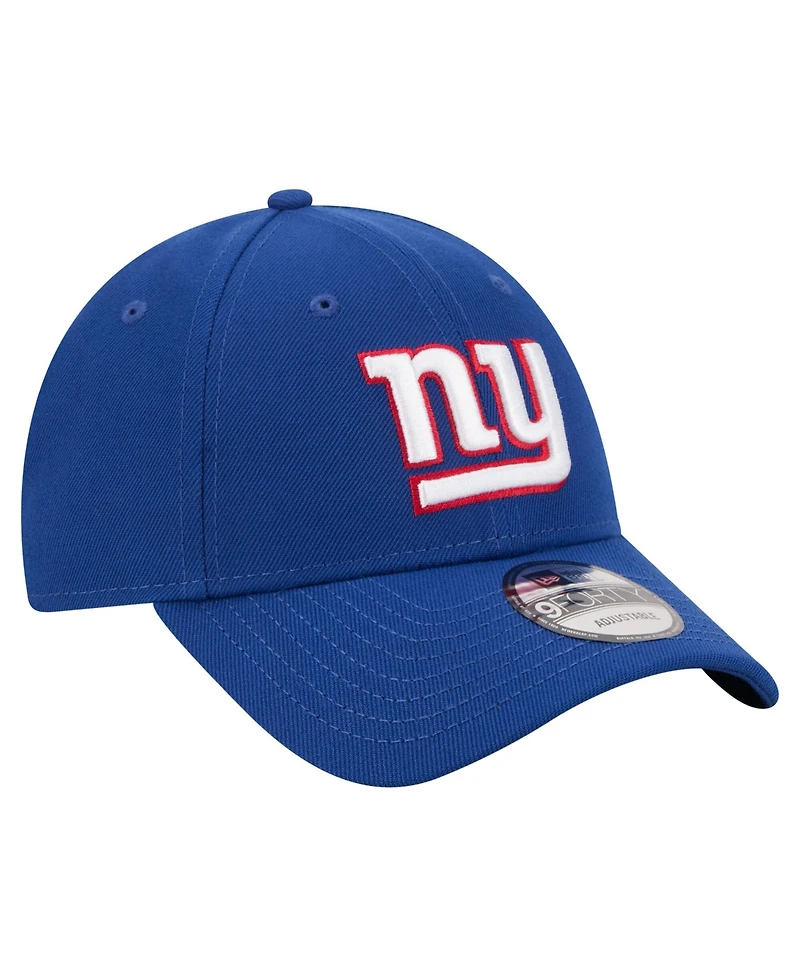 New Era Men's Royal New York Giants Core Team 9FORTY Adjustable Hat