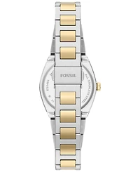 Fossil Women's Everett Three-Hand Two-Tone Stainless Steel Watch 27mm