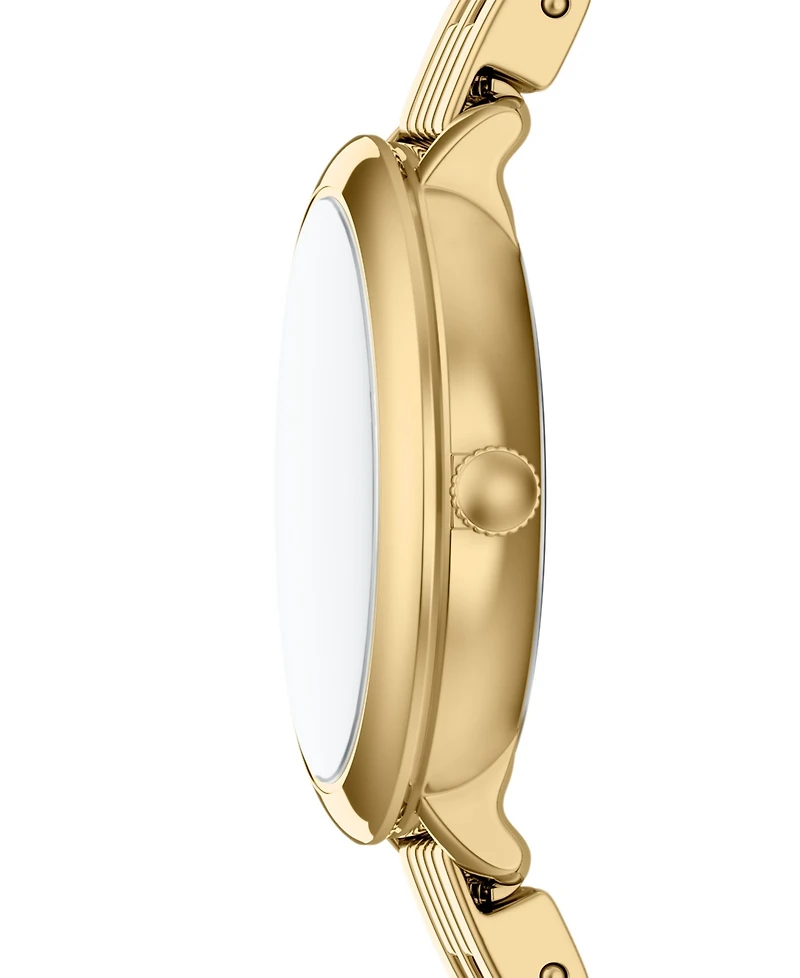 Fossil Women's Heidi Three-Hand Gold-Tone Stainless Steel Watch 26mm