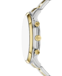 Fossil Men's Neutra Chronograph Two-Tone Stainless Steel Watch 44mm