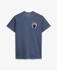 Image One Men's Navy Auburn Tigers Drawn Mascot Baseball T-Shirt