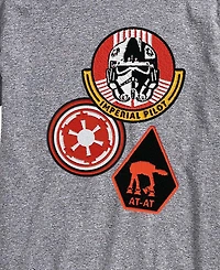 Airwaves Men's The Mandalorian & Grogu Imperial Pilot Graphic T-Shirt