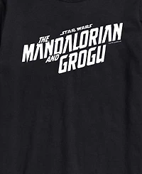 Airwaves Men's The Star Wars Mandalorian & Grogu Movie Graphic T-Shirt