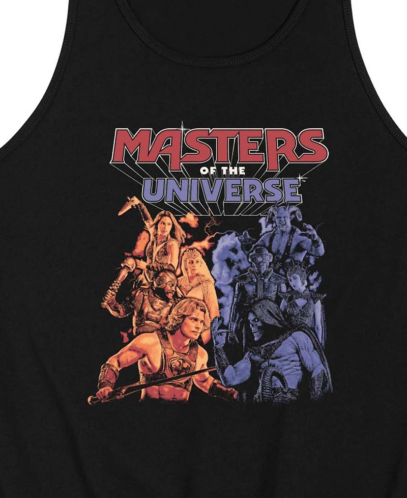Airwaves Men's Masters Of The Universe Heroes Vs Villians Graphic Tank Top