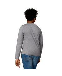 Free Country Boys' Xs -Xl Microtech Long Sleeve Shirt
