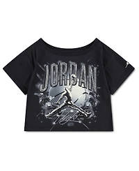 Jordan Girls' 7-16 Graphic Short-Sleeve T-Shirt