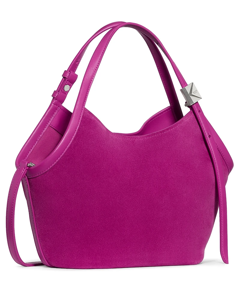 kate spade new york Deco Suede Small Tulip Tote Handbag