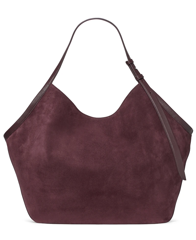 kate spade new york Deco Suede Extra-Large Tulip Tote Handbag