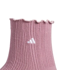 adidas Women's Lifestyle Superlite Quarter Socks, 3-Pack