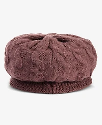 Style & Co Women's Cable-Knit Newsboy Cap, Macy's Exclusive