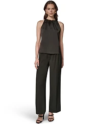 Donna Karan New York Women's Crewneck Sleeveless Top