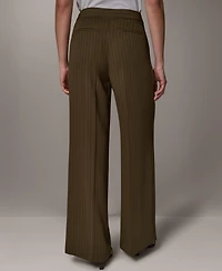 Donna Karan New York Women's High-Rise Full-Length Pants