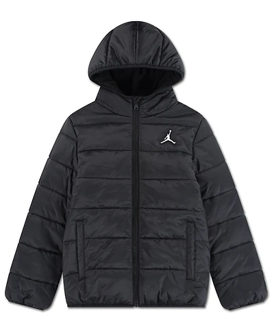 Jordan Boys' 8-20 Midweight Long-Sleeve Puffer Jacket