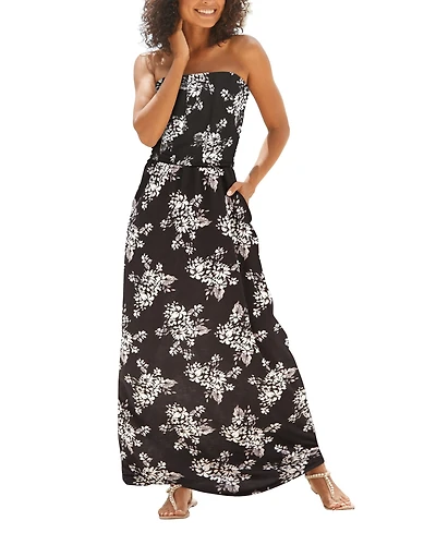 Lascana Women's Bandeau Maxi Dress