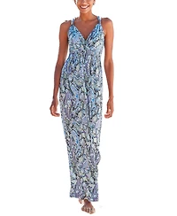 Lascana Women's Paisley Print Maxi Dress