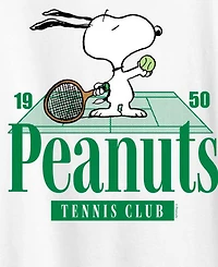 Hybrid Apparel Plus Peanuts Snoopy Tennis Club Graphic T-Shirt