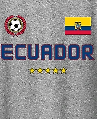 Hybrid Apparel Plus Ecuador Soccer Graphic T-Shirt
