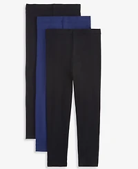 Epic Threads Toddler Girls' 12M-5T Solid Pull-On Leggings, 3-Pack, Macy's Exclusive