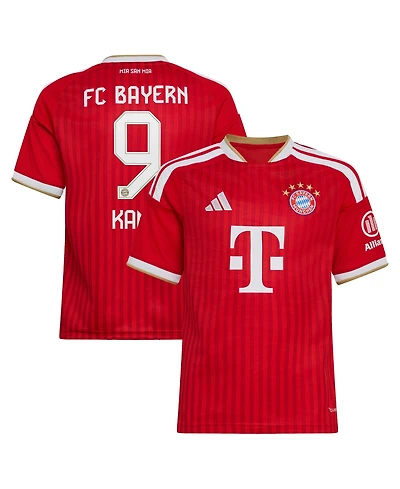 AdidasBig Boys and Girls Harry Kane Red Bayern Munich 2026/27 Home Replica Jersey