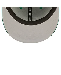 New Era Men's Kelly Green York Mets White Logo 59FIFTY Fitted Hat