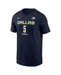 Nike Men's Paige Bueckers Navy Dallas Wings Name & Number T-Shirt