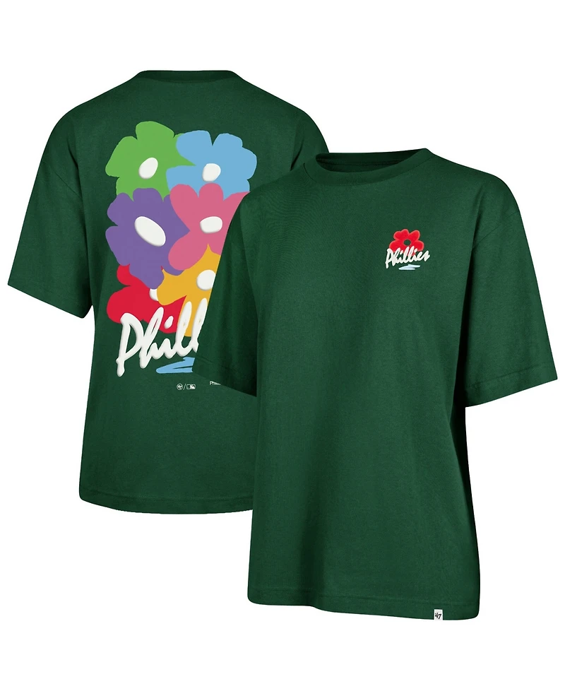 '47 Brand Men's and Women's Dark Green Philadelphia Phillies Gallery Foundation T-Shirt