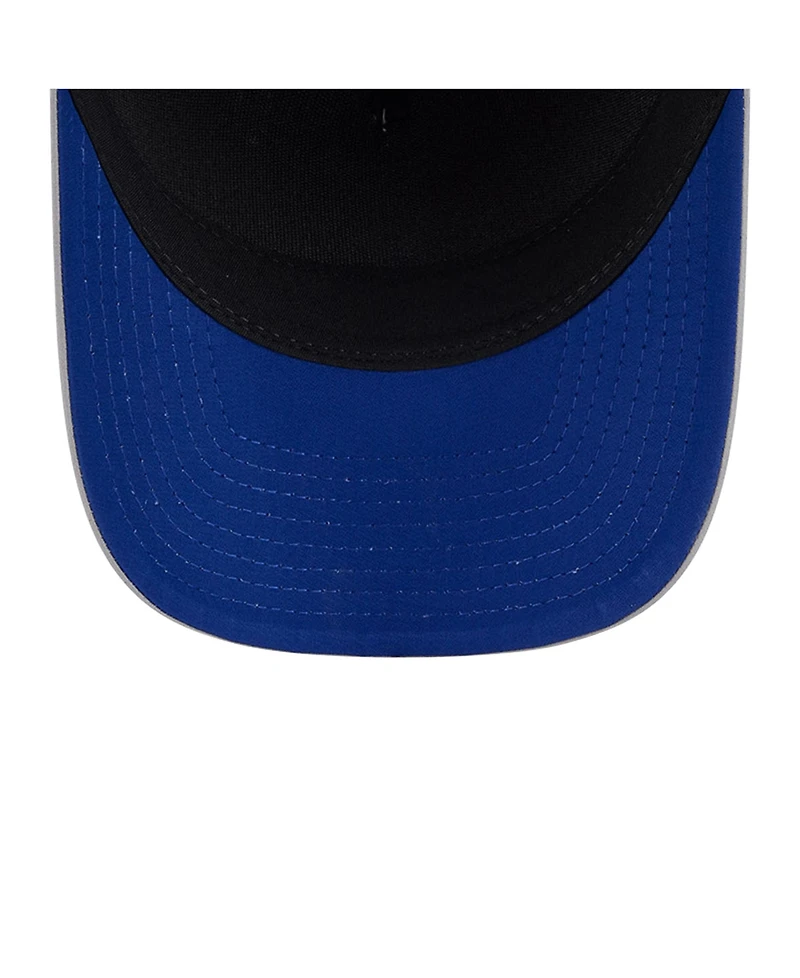 New Era Men's Gray New York Mets Micro Logo 9FORTY M-Crown A-Frame Adjustable Hat