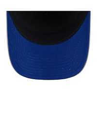 New Era Men's Gray New York Mets Micro Logo 9FORTY M-Crown A-Frame Adjustable Hat