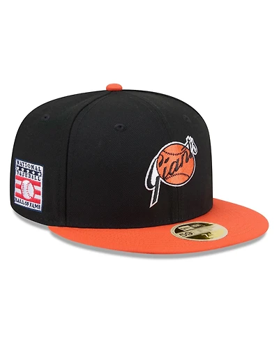 New Era Men's Black/Orange San Francisco Giants 2026 Baseball Hall of Fame 59FIFTY Fitted Hat