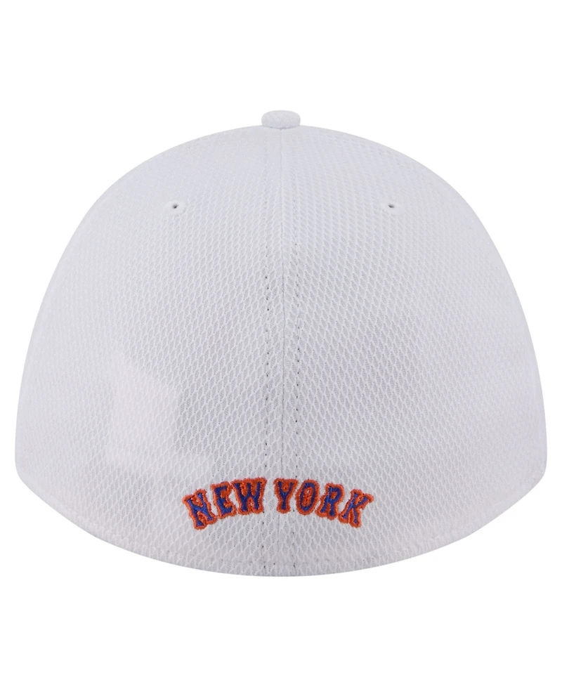 New Era Men's White York Mets