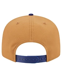 New Era Men's Khaki/Dark Blue Texas Rangers Ice Cream 9FIFTY Snapback Hat