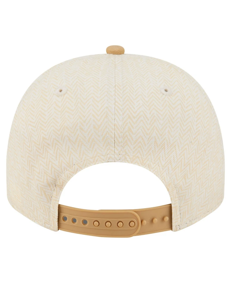 New Era Men's Cream Philadelphia Phillies Herringbone 9FIFTY A-Frame Snapback Hat